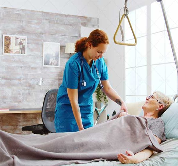 مراقبت از بیمار بستری در خانه