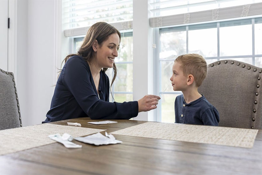 تست امیکرون در منزل تست امیکرون در منزل