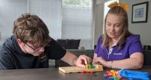 کاردرمانی در منزل غرب تهران