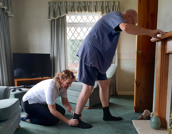 فیزیوتراپی در منزل شمال تهران